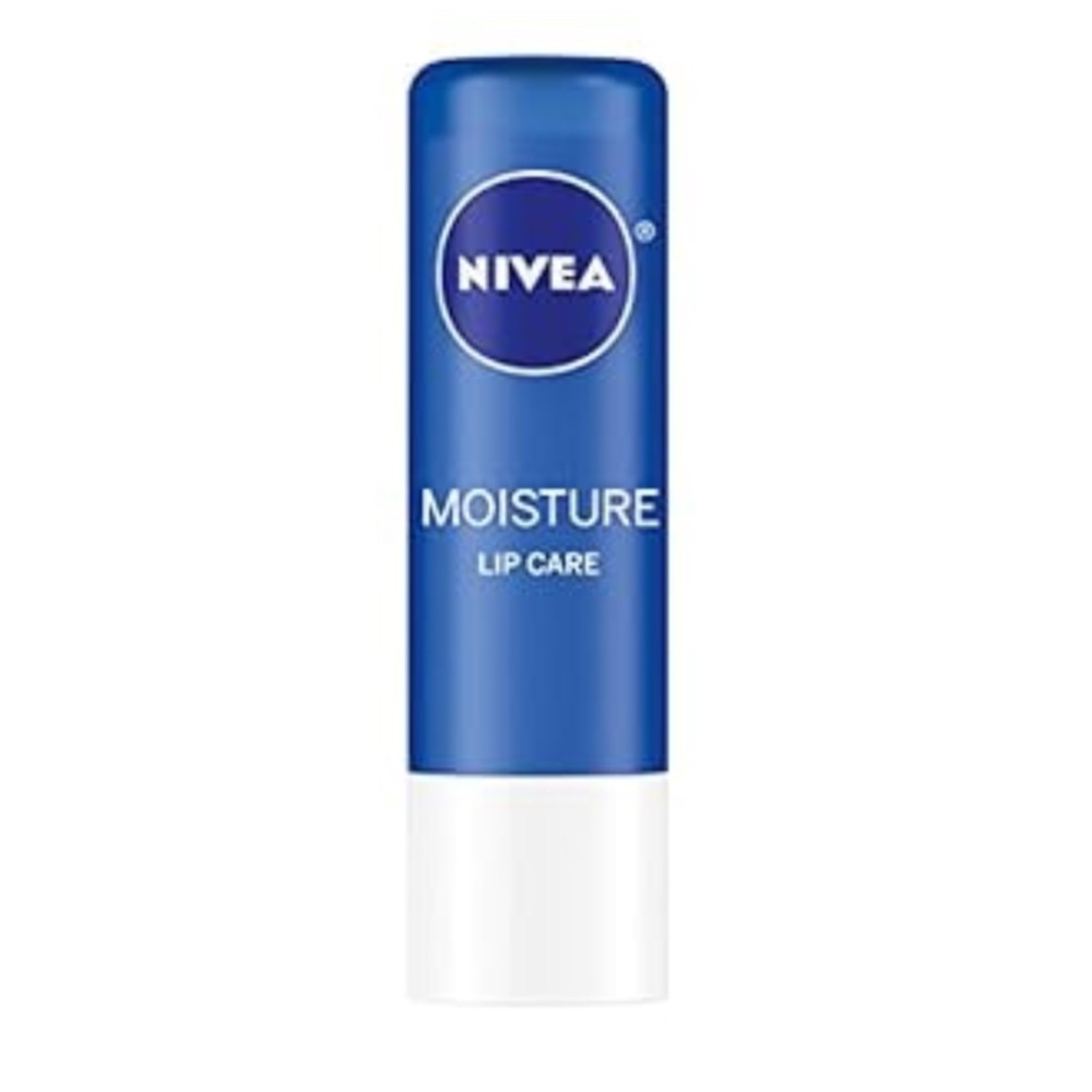 5X NIVEA Moisture Lip Care 0.17 OZ - Blue and White